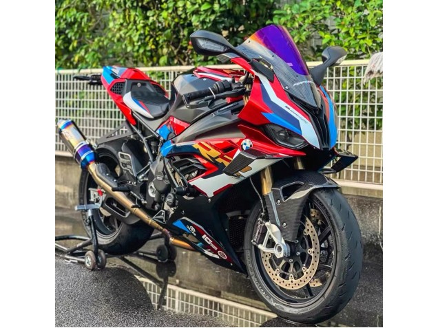 Carena Moto BMW S1000RR 2019-2022 - Bianco Blu Rosso Nero