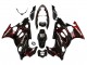 Carena Moto Suzuki GSX600F/GSX750F 2004-2006 - Nero Lucido Rosso Fiamma