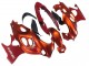 Carena Moto Suzuki GSX600F/GSX750F 2004-2006 - Burnt Arancia Bianco Logo
