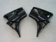 Carena Moto Honda CBR600RR 2003-2004 - Nero Lucido Rosso Decals