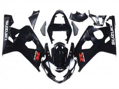 Carena Moto Suzuki GSXR 600 / GSXR 750 2004-2005 - Nero Lucido