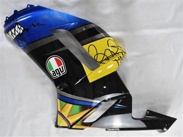 Carene Moto Kawasaki ZX6R 2007-2008 - Blu Squalo