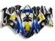 Carene Moto Kawasaki ZX6R 2007-2008 - Blu Squalo