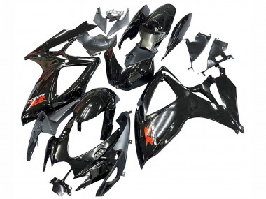 Carena Moto Suzuki GSXR 600 / GSXR 750 2006-2007 - Nero Lucido Argento Rosso