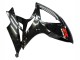 Carena Moto Suzuki GSXR 600 / GSXR 750 2006-2007 - Nero Lucido Argento Rosso