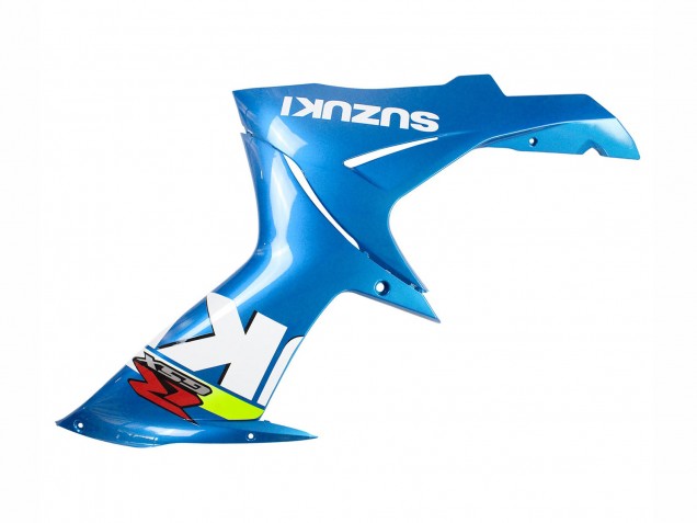 Carena Moto Suzuki GSXR 600 / GSXR 750 2011-2024 - Azzurro Chiaro Verde Bianco Rosso