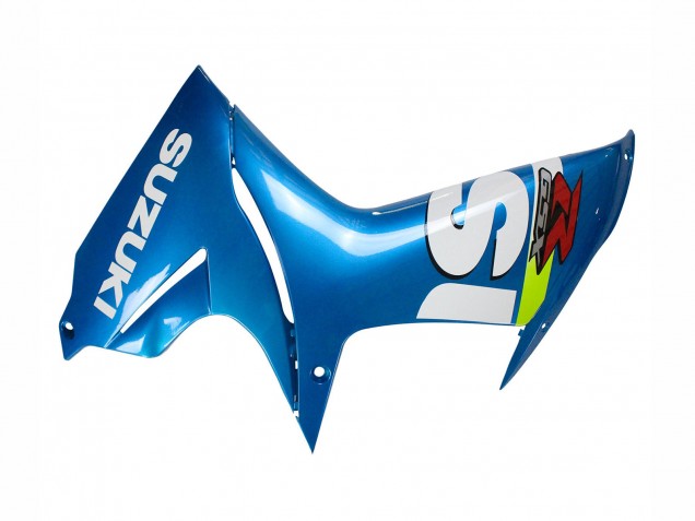 Carena Moto Suzuki GSXR 600 / GSXR 750 2011-2024 - Azzurro Chiaro Verde Bianco Rosso