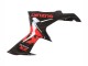 Kit Carena Moto Suzuki GSXR 600 / GSXR 750 2011-2024 - Rosso Nero Lucido