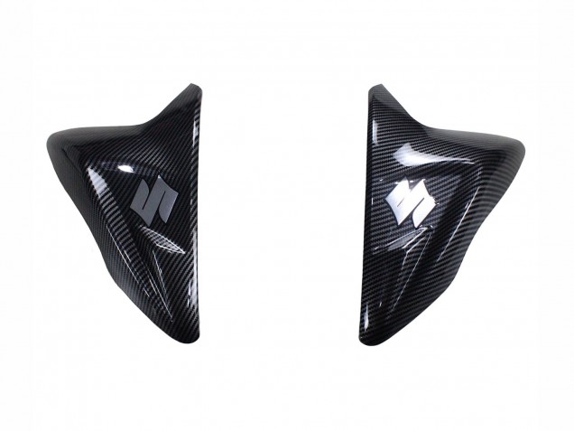 Carena Moto Suzuki GSXR 600 / GSXR 750 2011-2024 - Nero Fibra di Carbonio Rosso