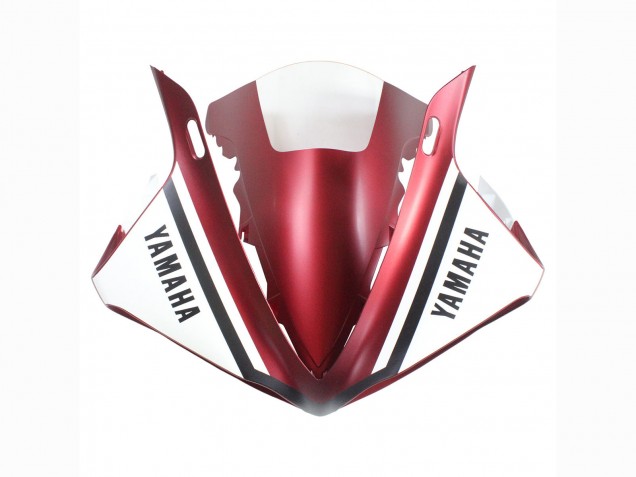 Carena Moto Yamaha YZF 1000 R1 2009-2011 - Rosso Bianco Nero Opaco