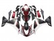 Carena Moto Yamaha YZF 1000 R1 2009-2011 - Rosso Bianco Nero Opaco