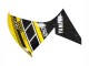 Carena Moto Yamaha YZF 1000 R1 2012-2014 - Giallo Bianco Nero