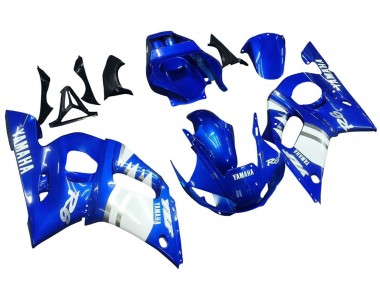 Carena Moto Yamaha YZF 600 R6 1998-2002 - Blu Bianco