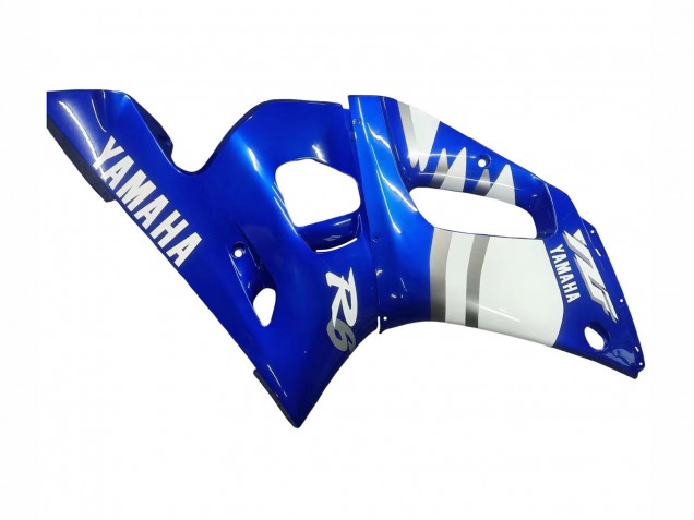 Carena Moto Yamaha YZF 600 R6 1998-2002 - Blu Bianco