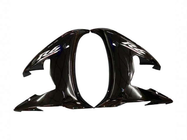Carena Moto Yamaha YZF R6 2003-2004 - Nero Lucido Bianco Decals