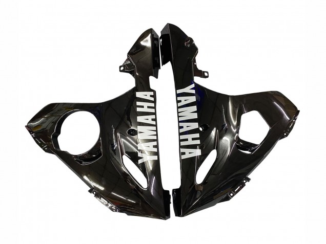 Carena Moto Yamaha YZF R6 2003-2004 - Nero Lucido Bianco Decals