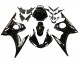 Carena Moto Yamaha YZF R6 2003-2004 - Nero Lucido Bianco Decals