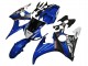 Carena Moto Yamaha YZF R6 2003-2004 - Blu Bianco Nero Lucido Yamalube