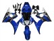 Carena Moto Yamaha YZF R6 2003-2004 - Blu Bianco Nero Lucido Yamalube