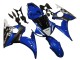 Carena Moto Yamaha YZF R6S 2006-2009 - Blu Bianco Nero Lucido Yamalube