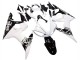 Carena Moto Yamaha YZF R6S 2006-2009 - Bianco Nero Lucido