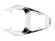 Carena Moto Yamaha YZF R6S 2006-2009 - Bianco Nero Lucido