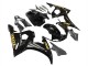 Carena Moto Yamaha YZF R6 2003-2004 - Nero Lucido Oro Decals