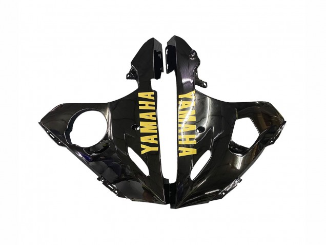 Carena Moto Yamaha YZF R6 2003-2004 - Nero Lucido Oro Decals