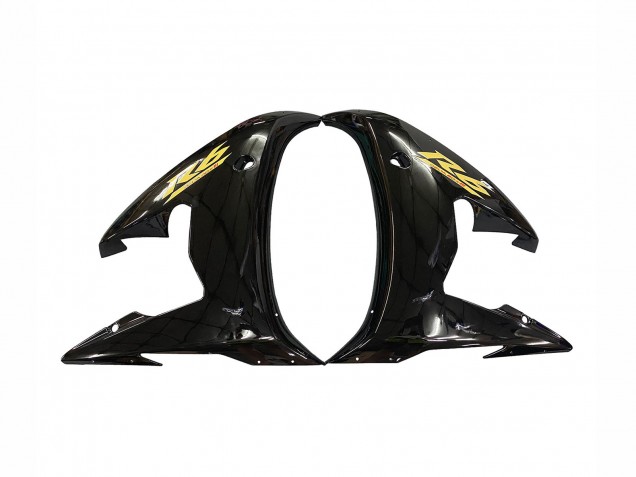 Carena Moto Yamaha YZF R6 2003-2004 - Nero Lucido Oro Decals