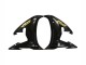 Carena Moto Yamaha YZF R6 2003-2004 - Nero Lucido Oro Decals