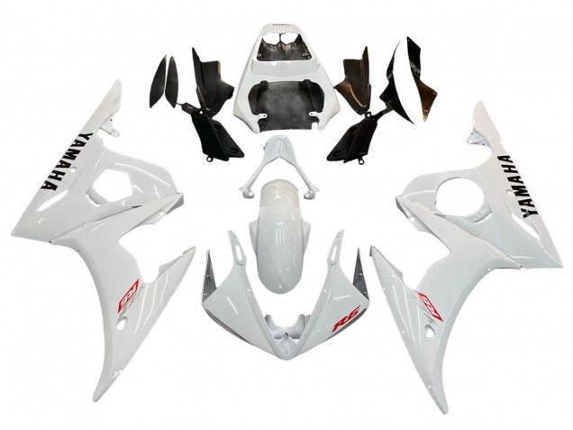 Kit Carena Moto Yamaha YZF R6S 2006-2009 - Bianco