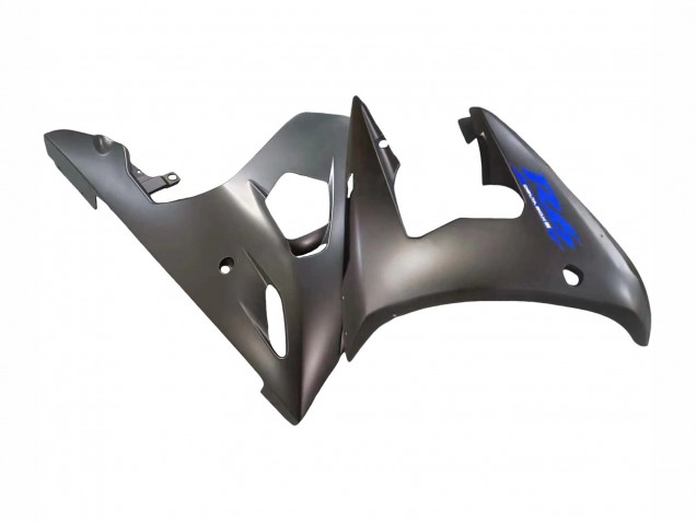 Carena Moto Yamaha YZF R6 2003-2004 - Nero Opaco Blu