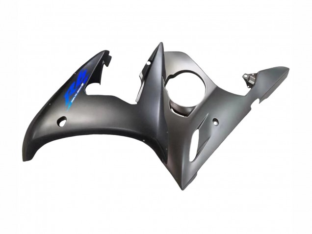 Carena Moto Yamaha YZF R6 2003-2004 - Nero Opaco Blu