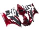 Carena Moto Yamaha YZF 600 R6 2006-2007 - Rosso Nero Opaco