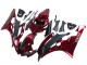 Carena Moto Yamaha YZF 600 R6 2006-2007 - Rosso Nero Opaco
