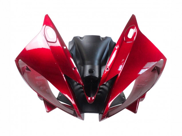 Carena Moto Yamaha YZF 600 R6 2006-2007 - Rosso Nero Opaco