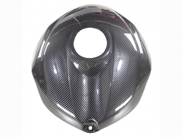 Carena Moto Yamaha YZF 600 R6 2008-2016 - Grigio Nero Fibra di Carbonio Stile