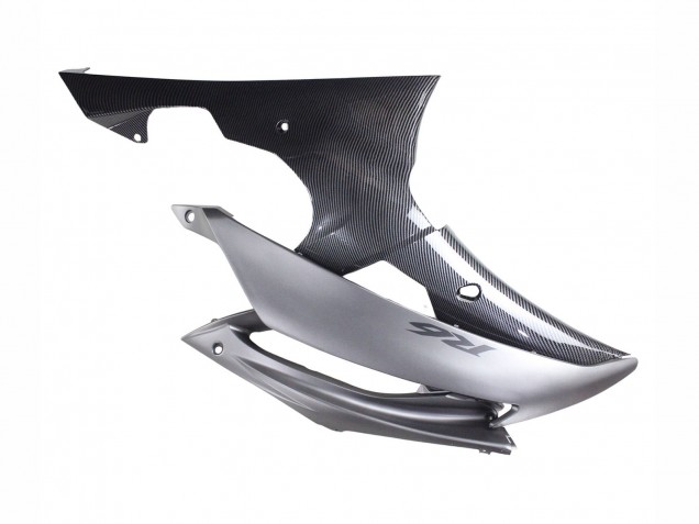 Carena Moto Yamaha YZF 600 R6 2008-2016 - Grigio Nero Fibra di Carbonio Stile