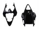 Carena Moto Yamaha YZF 600 R6 2008-2016 - Nero Lucido Nero Opaco Rosso Banda