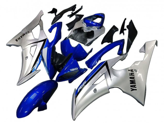 Carena Moto Yamaha YZF 600 R6 2008-2016 - Argento Blu