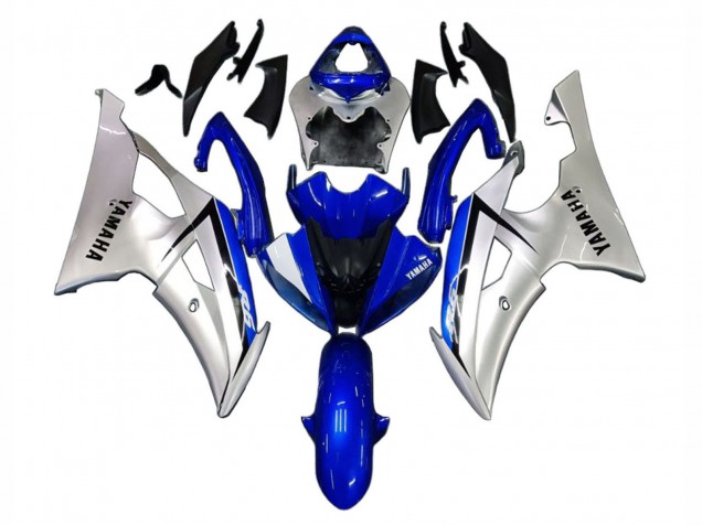 Carena Moto Yamaha YZF 600 R6 2008-2016 - Argento Blu