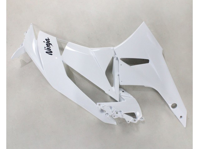 Carena Moto Kawasaki ZX6R 2009-2012 - Bianco Nero Ninja