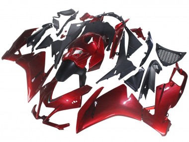 Carena Moto Aprilia RS4 50 125 2012-2018 - Rosso Nero Opaco