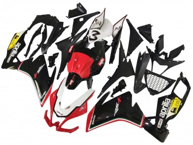 Carena Moto Aprilia RS4 50 125 2012-2018 - Bianco Rosso Giallo Nero Lucido