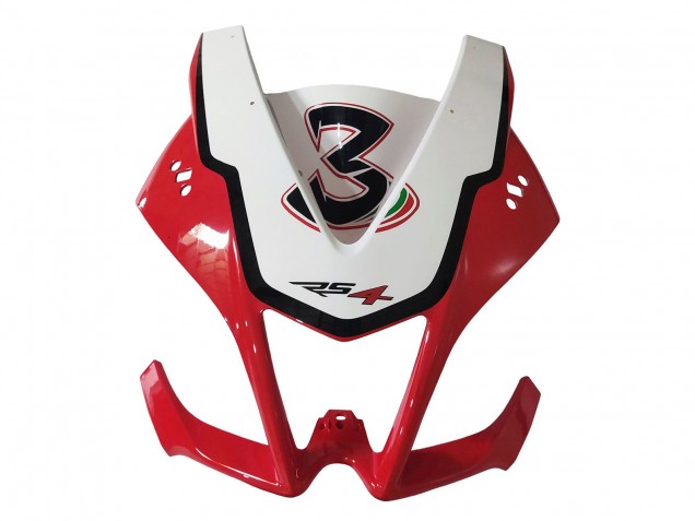 Carena Moto Aprilia RS4 50 125 2012-2018 - Bianco Rosso Giallo Nero Lucido