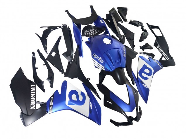Carena Moto Aprilia RS4 50 125 2012-2018 - Blu Bianco Nero Opaco