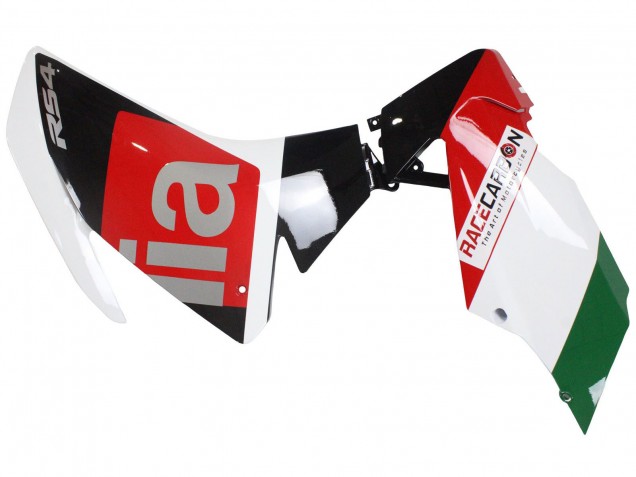 Carena Moto Aprilia RS4 50 125 2012-2018 - Bianco Rosso Verde Nero Lucido