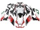 Carena Moto Aprilia RS4 50 125 2012-2018 - Bianco Rosso Verde Nero Lucido