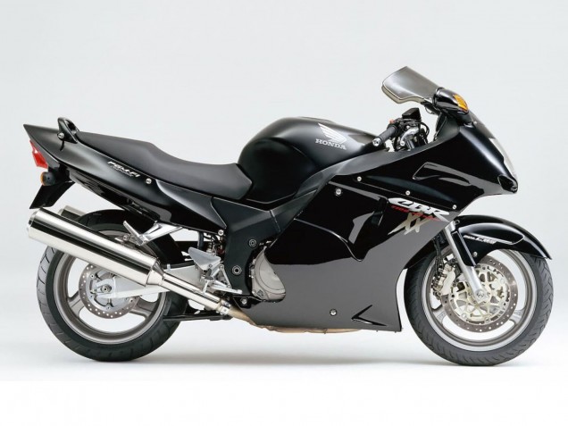 Carena Moto ABS Honda CBR1100XX Blackbird 1996-2007 - Nero Lucido
