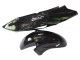 Carena Moto Honda CBR1100XX Blackbird 1996-2007 - Nero Lucido Verde Fiamma